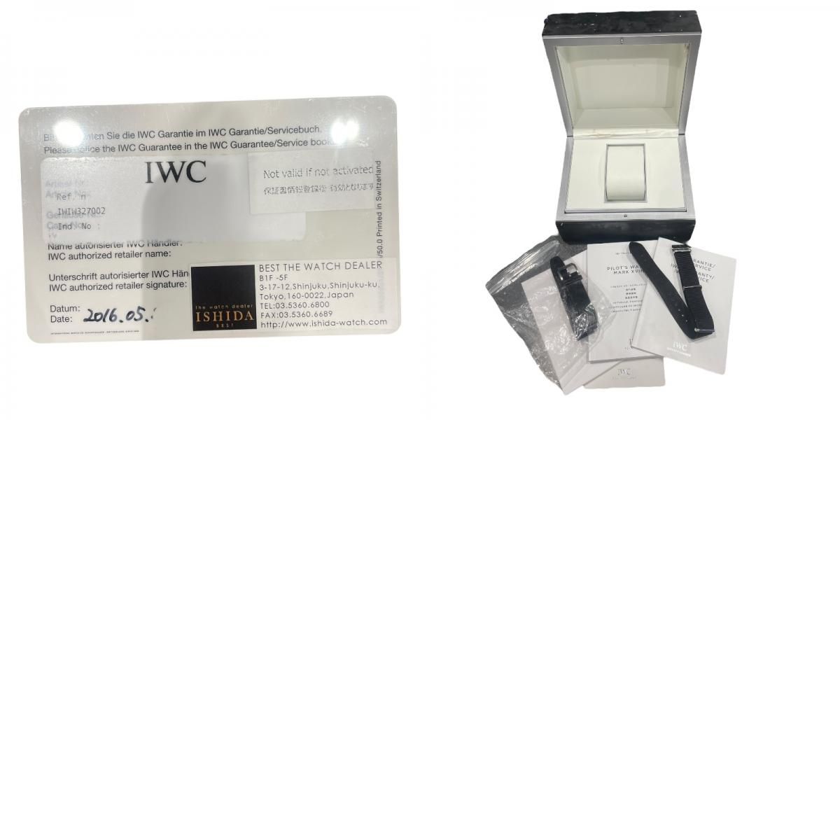 IWC Pilot's Watch Mark XVIII - Stainless Steel - Men's Automatic Timepiece