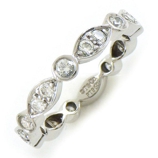 Tiffany & Co. Jazz Full Circle Diamond Ring PT950 - Size 12