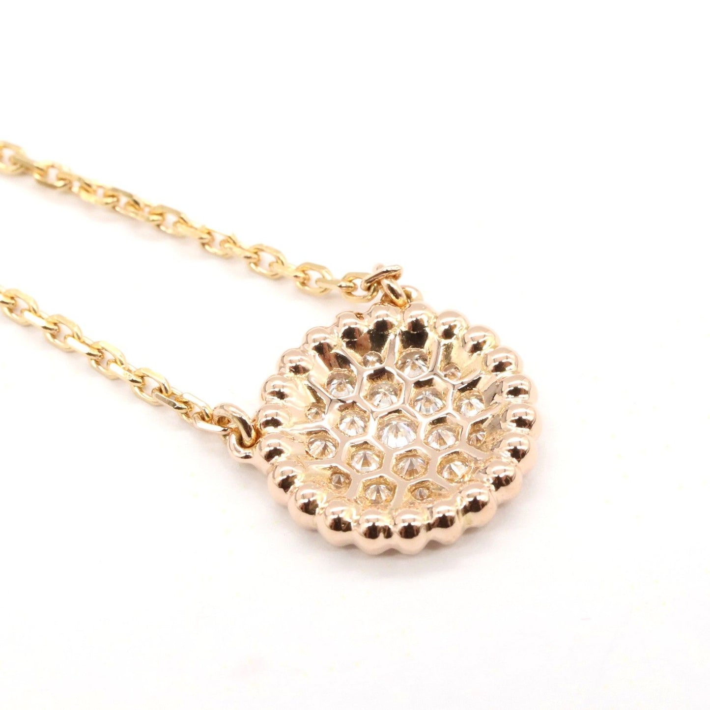 Van Cleef & Arpels Perlée Diamond Necklace in 18K Pink Gold