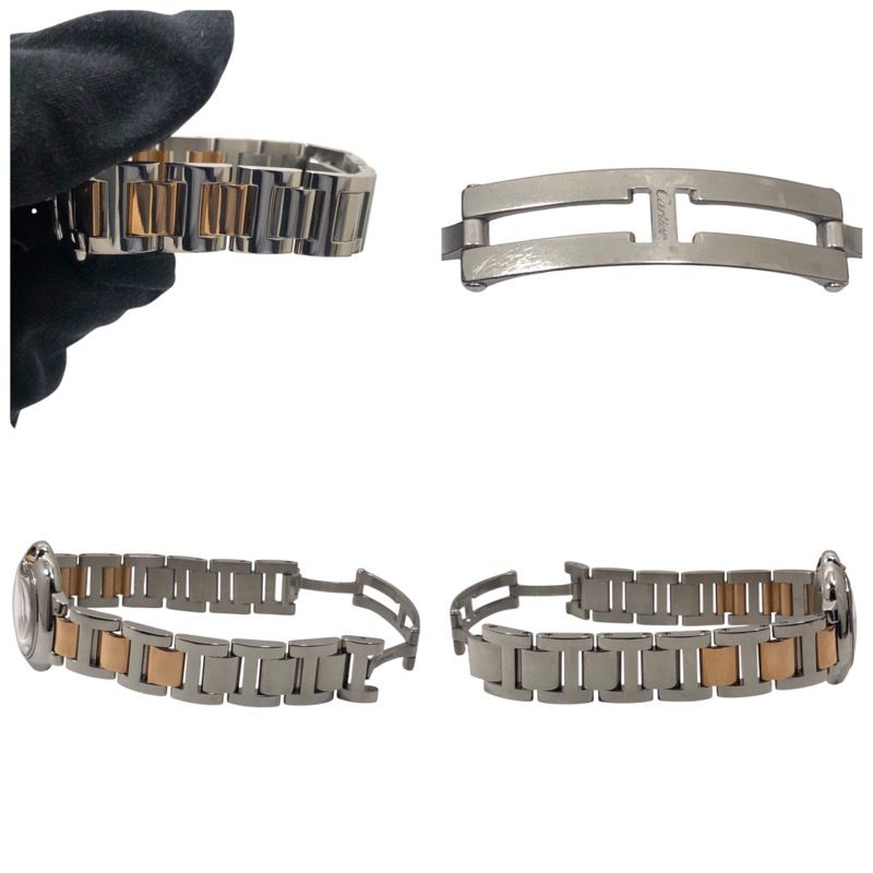 Cartier Ballon Bleu 28mm WE902030 Silver PG/SS Women's Watch