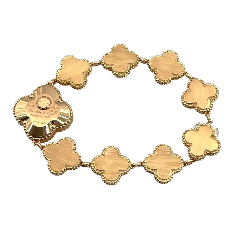 Van Cleef & Arpels Sweet Alhambra K18PG Quartz Ladies Watch