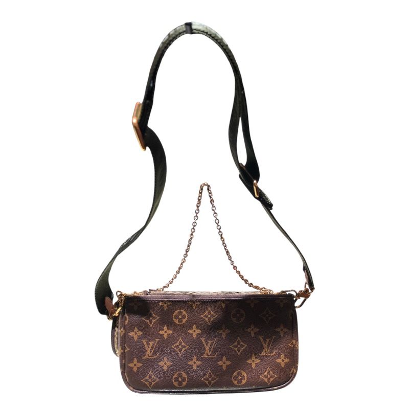 Louis Vuitton Multi-Pochette Accessoires - Monogram Khaki PVC