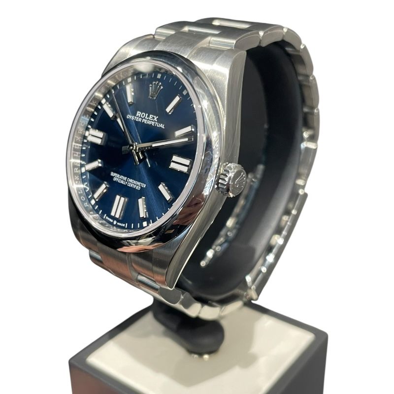 ROLEX Oyster Perpetual 41 - Exquisite Blue Dial Luxury Watch