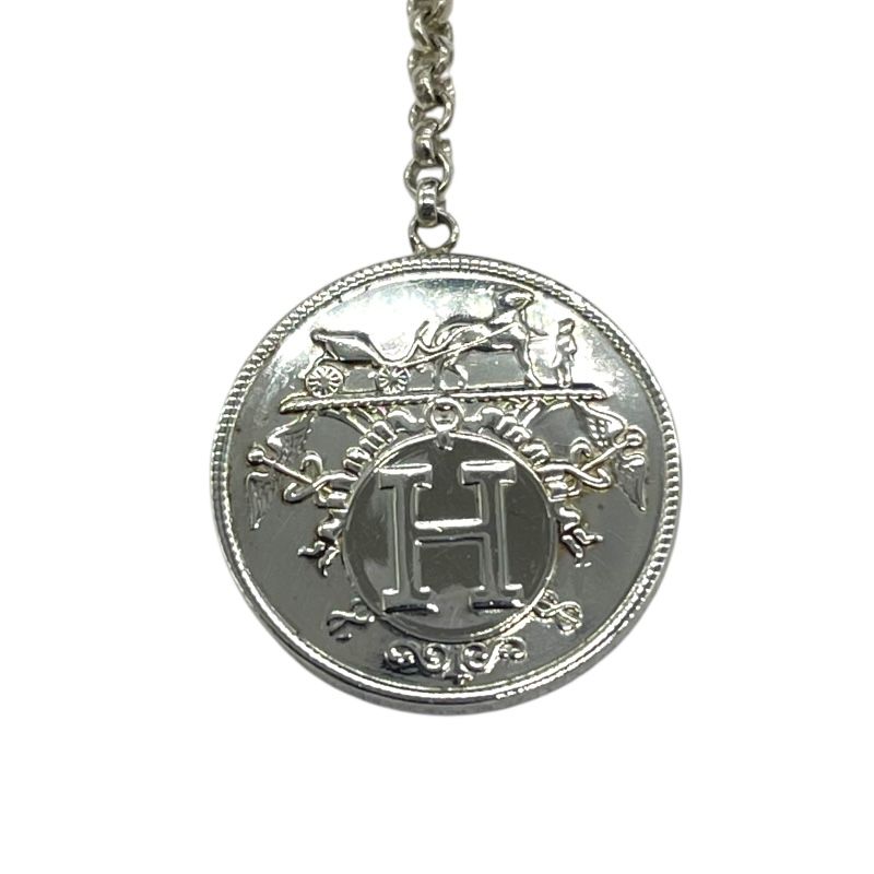 HERMES Ex Libris Silver & Gold Earrings - Timeless Elegance