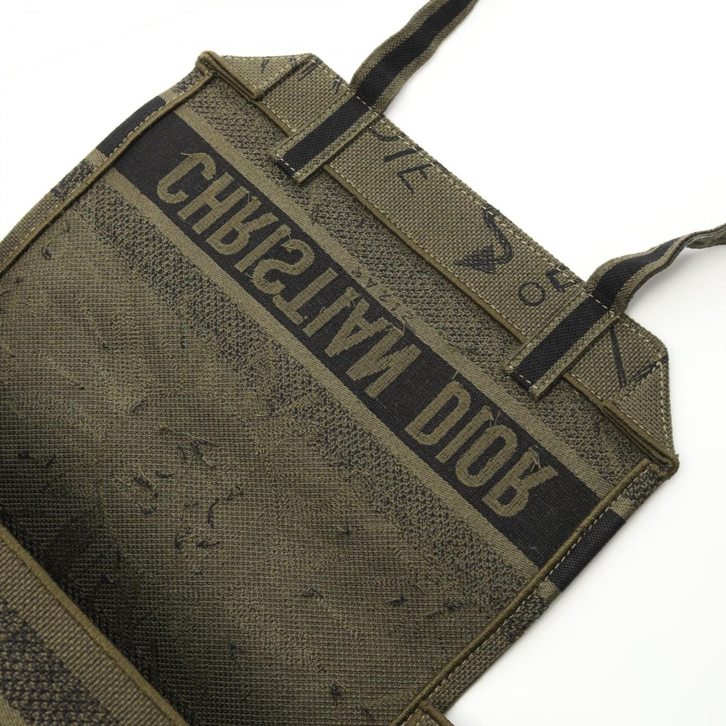 Dior Camp Shoulder Bag in Khaki Canvas - Timeless Elegance