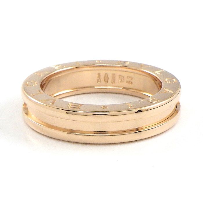 BVLGARI B.zero1 Ring in K18 Pink Gold - Exquisite Craftsmanship