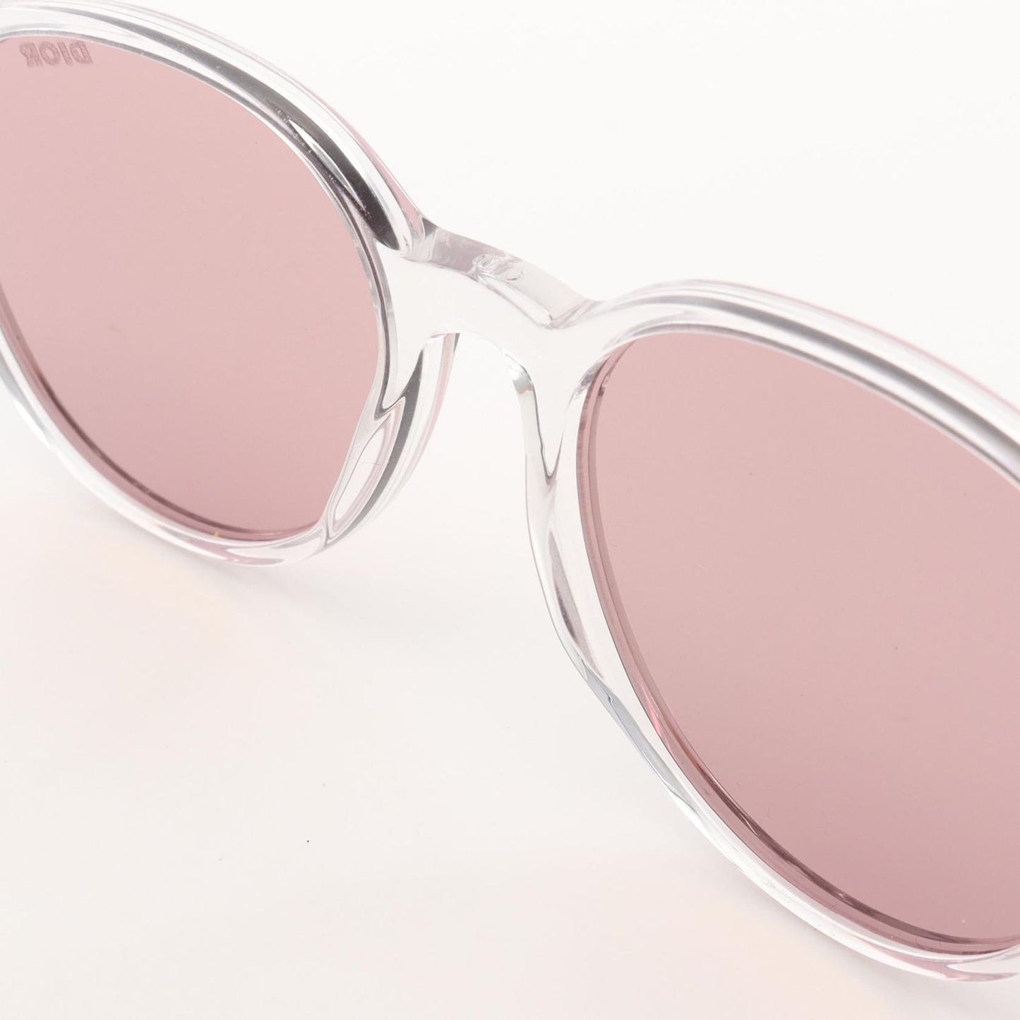 Dior INDIOR R1I 85G7 Clear Plastic Sunglasses - New