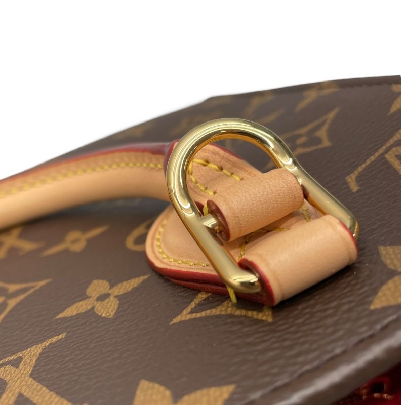 Louis Vuitton Sac Plat BB Monogram Canvas Shoulder Bag - Brown