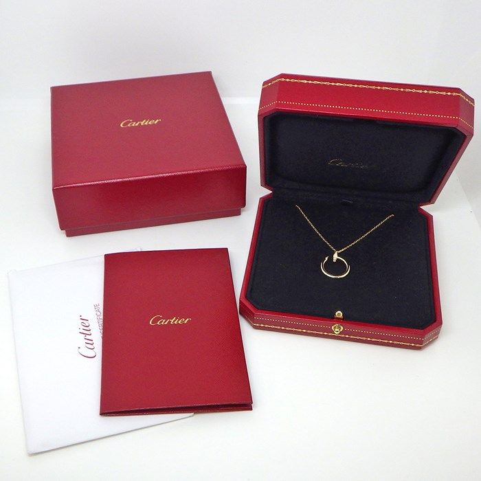 Cartier Juste un Clou Necklace with Diamonds in 18K Yellow Gold