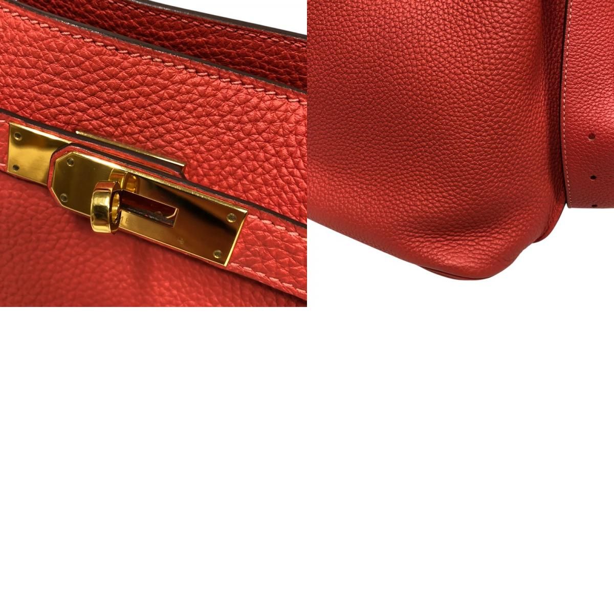 HERMES So Kelly 22 in Rouge Pivoine with Gold Hardware