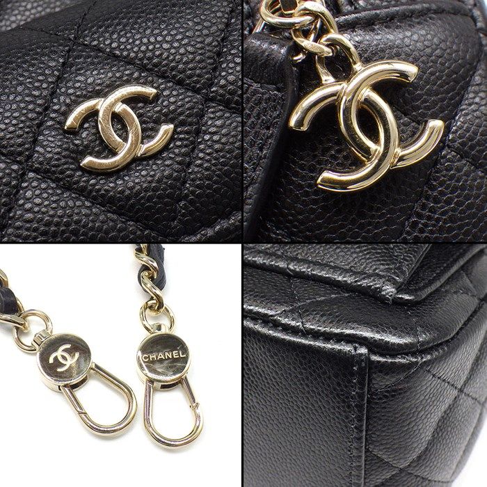 Chanel Timeless Classic Mini Backpack in Black Shiny Caviar Leather