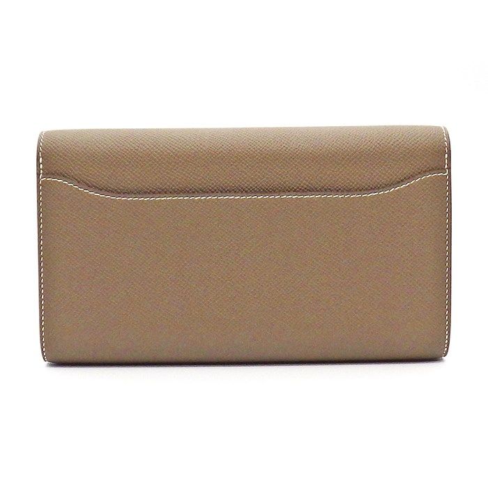 HERMES Constance To Go Shoulder Bag in Etoupe with Gold Hardware