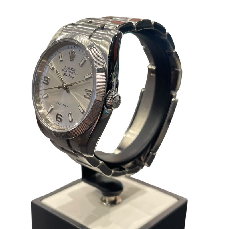 ROLEX Air-King 114210 Stainless Steel Automatic Unisex Watch