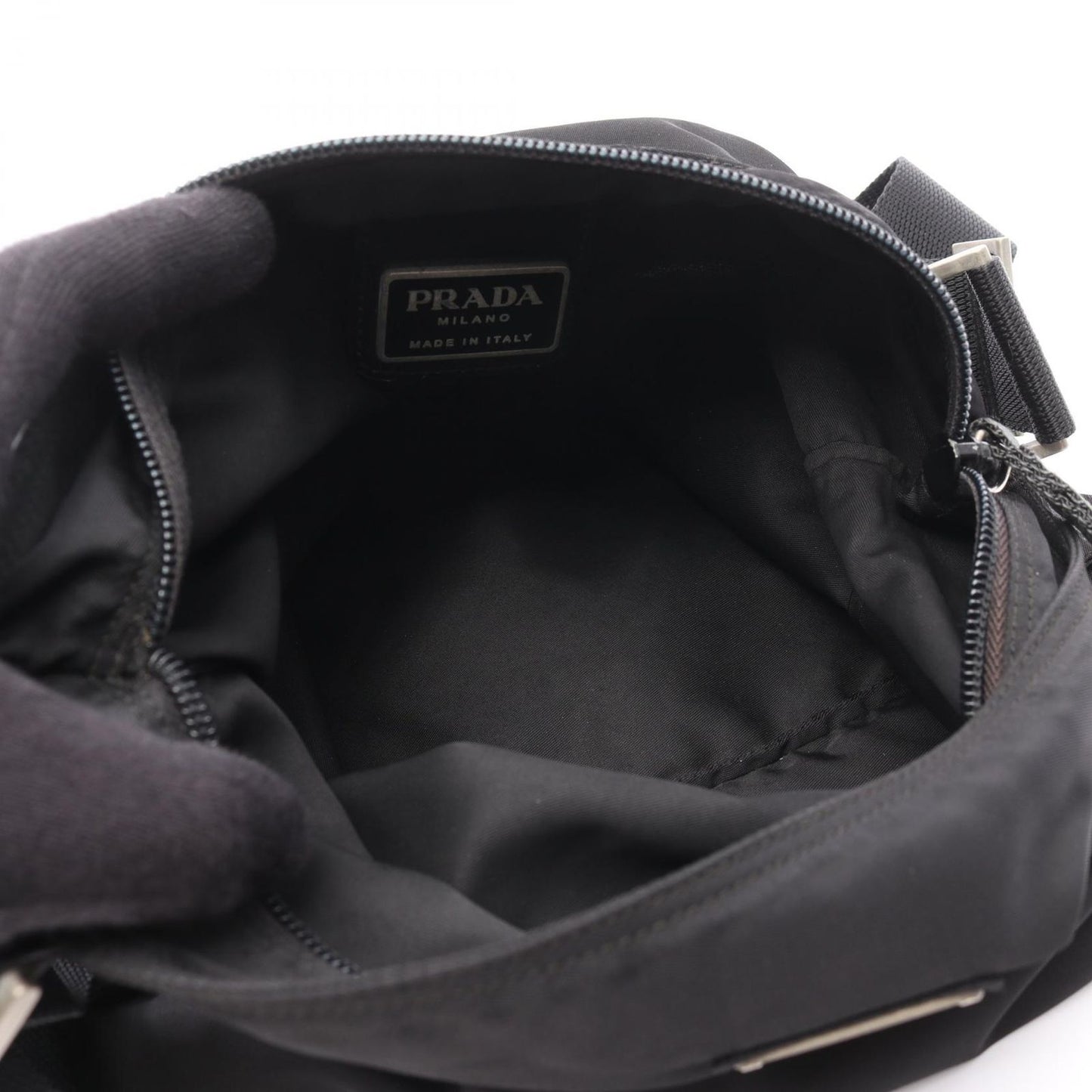 PRADA Re-Nylon Shoulder Bag in Black - Timeless Elegance