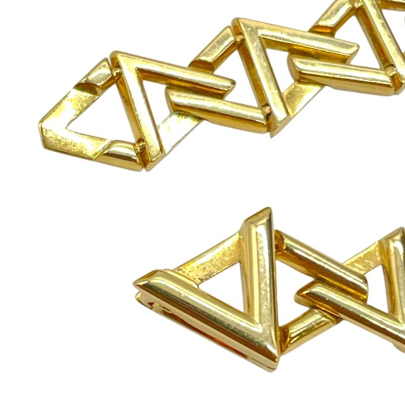 Louis Vuitton LV Volt Curve Chain Bracelet in 750YG Gold