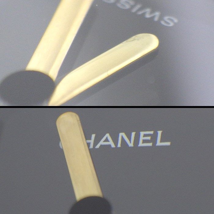 Chanel Premiere M H0001 Octagonal Black Dial Quartz Watch