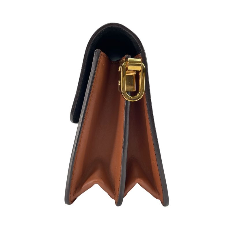 Louis Vuitton Dauphine Mini Monogram Reverse Shoulder Bag - Brown