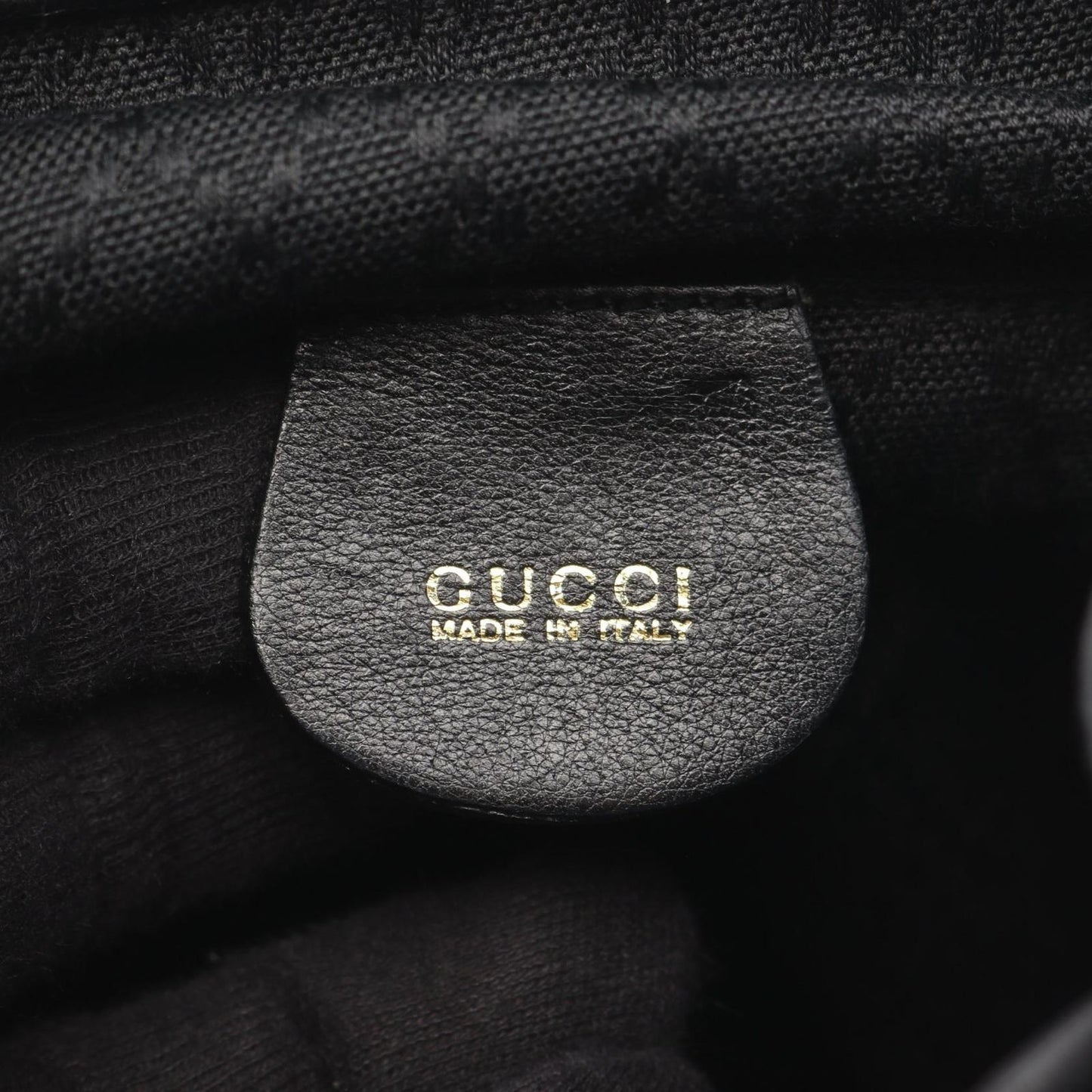 GUCCI Bamboo Mini Backpack in Black Leather - Timeless Elegance