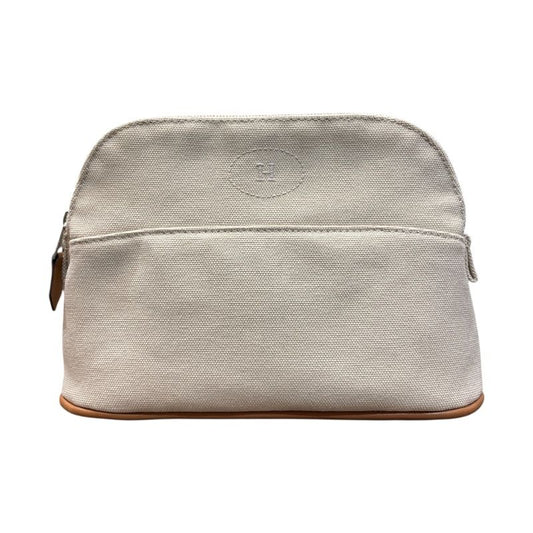 HERMES Bolide Pouch 20 in Ivory - Exquisite Luxury Accessory