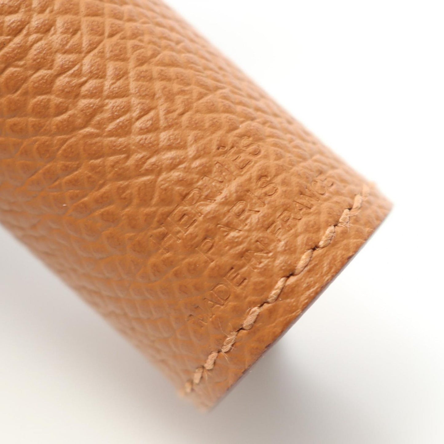 HERMES Gold Lipstick Case - Unused Luxury Accessory