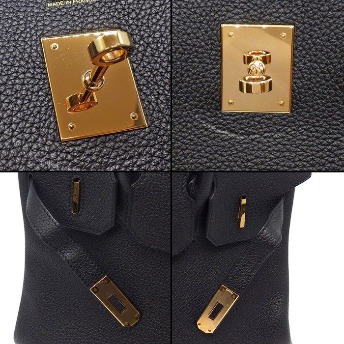 HERMES Birkin 30 Bag - 2019 Black Togo with Rose Gold Hardware