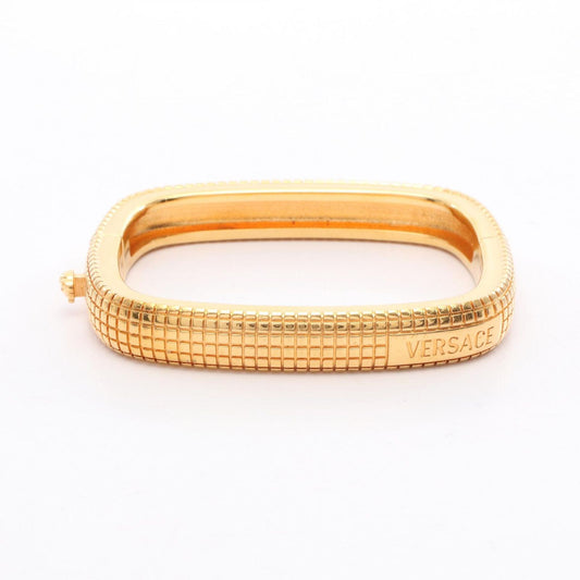 Versace Delos Gold-Plated Bangle Bracelet - Exquisite Elegance