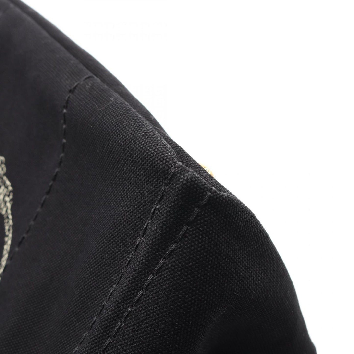 PRADA CANAPA Tote Bag in Black Canvas - Timeless Elegance