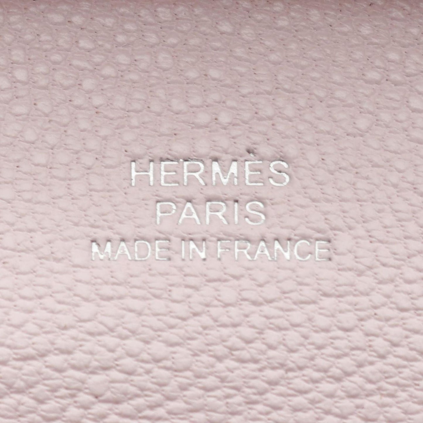 HERMES Bastia Verso Coin Case in Rouge de Coeur/Rose Darling