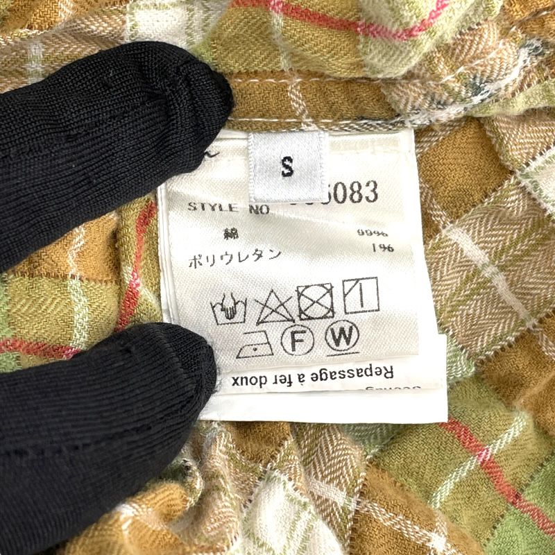 Faith Connexion Multi-Color Bleached Check Flannel Shirt for Men