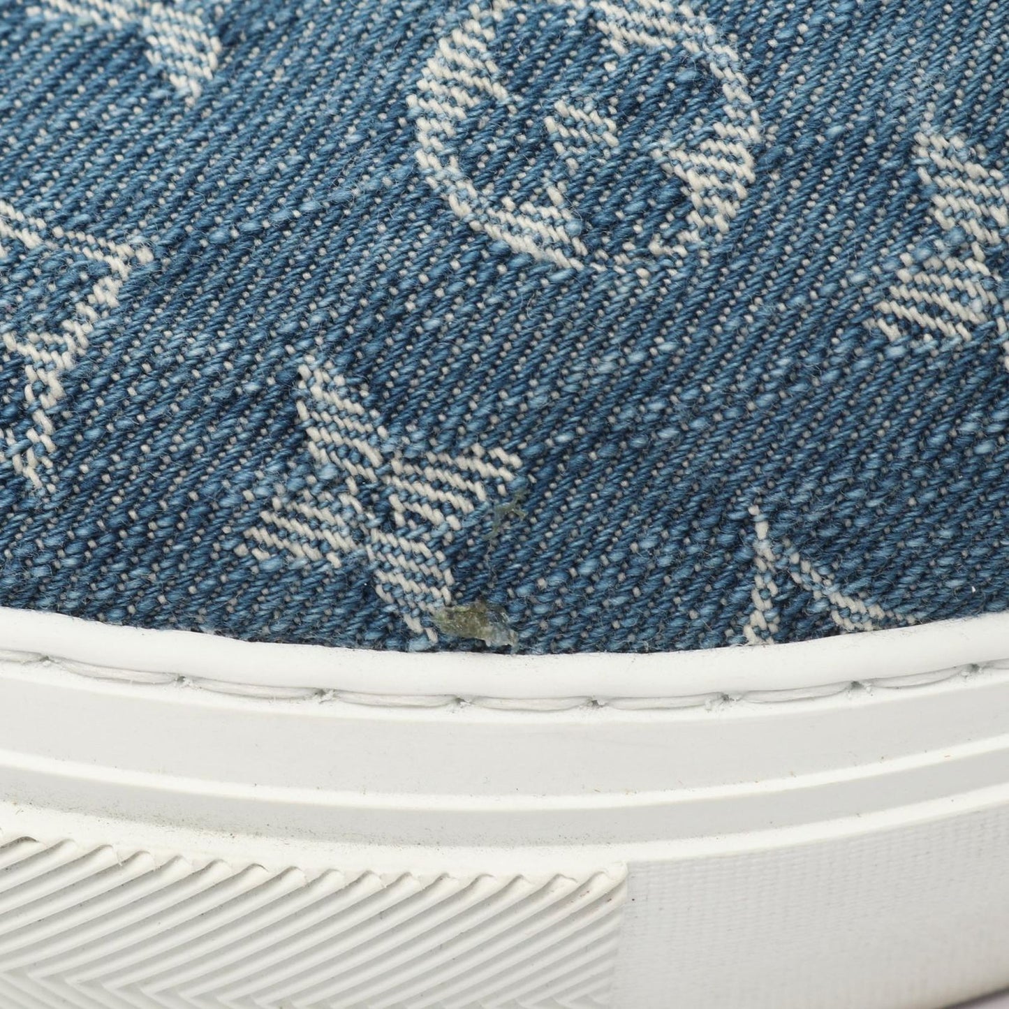 Louis Vuitton Trocadero Monogram Denim Slip-Ons - Exclusive Style