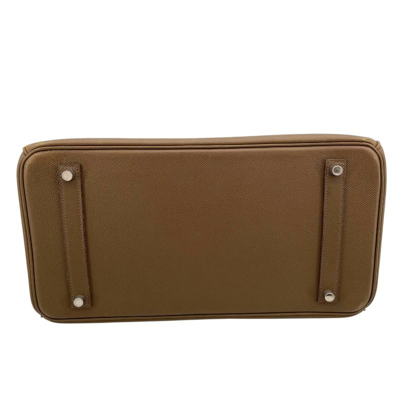 HERMES Birkin 35 Taupe with Silver Hardware - Timeless Elegance