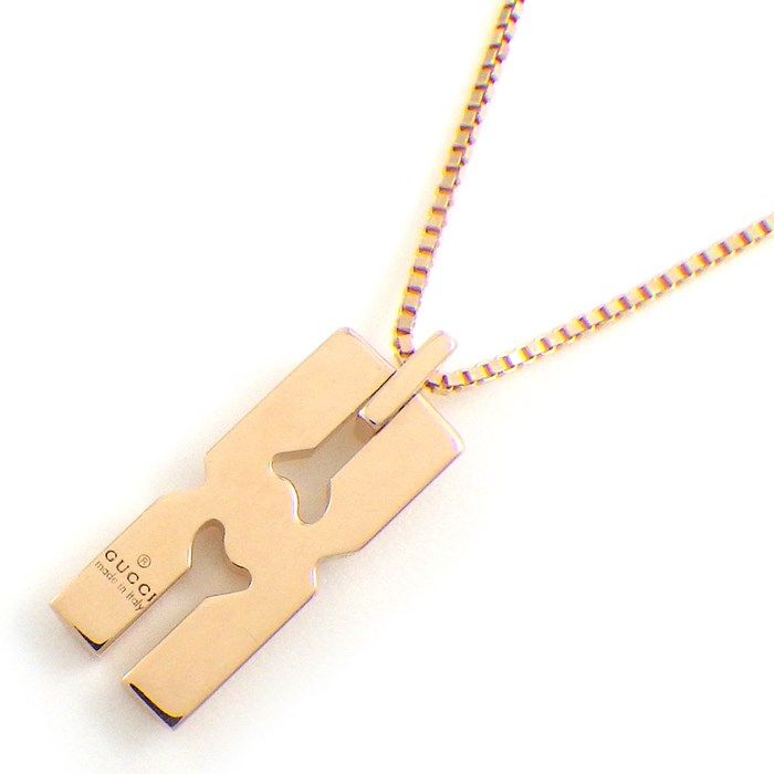 GUCCI Infinity Necklace - Limited Edition K18PG Venetian Chain