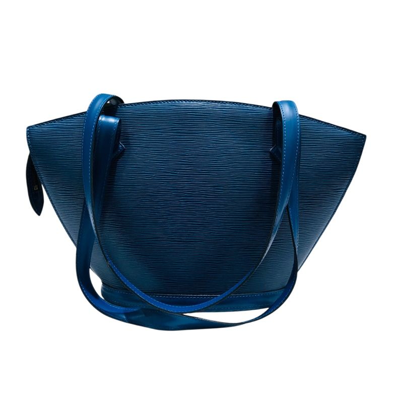 Louis Vuitton Saint Jacques Blue Epi Leather Shoulder Bag