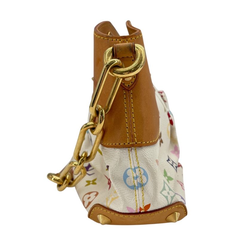 Louis Vuitton Judy MM Monogram Multicolor White Shoulder Bag