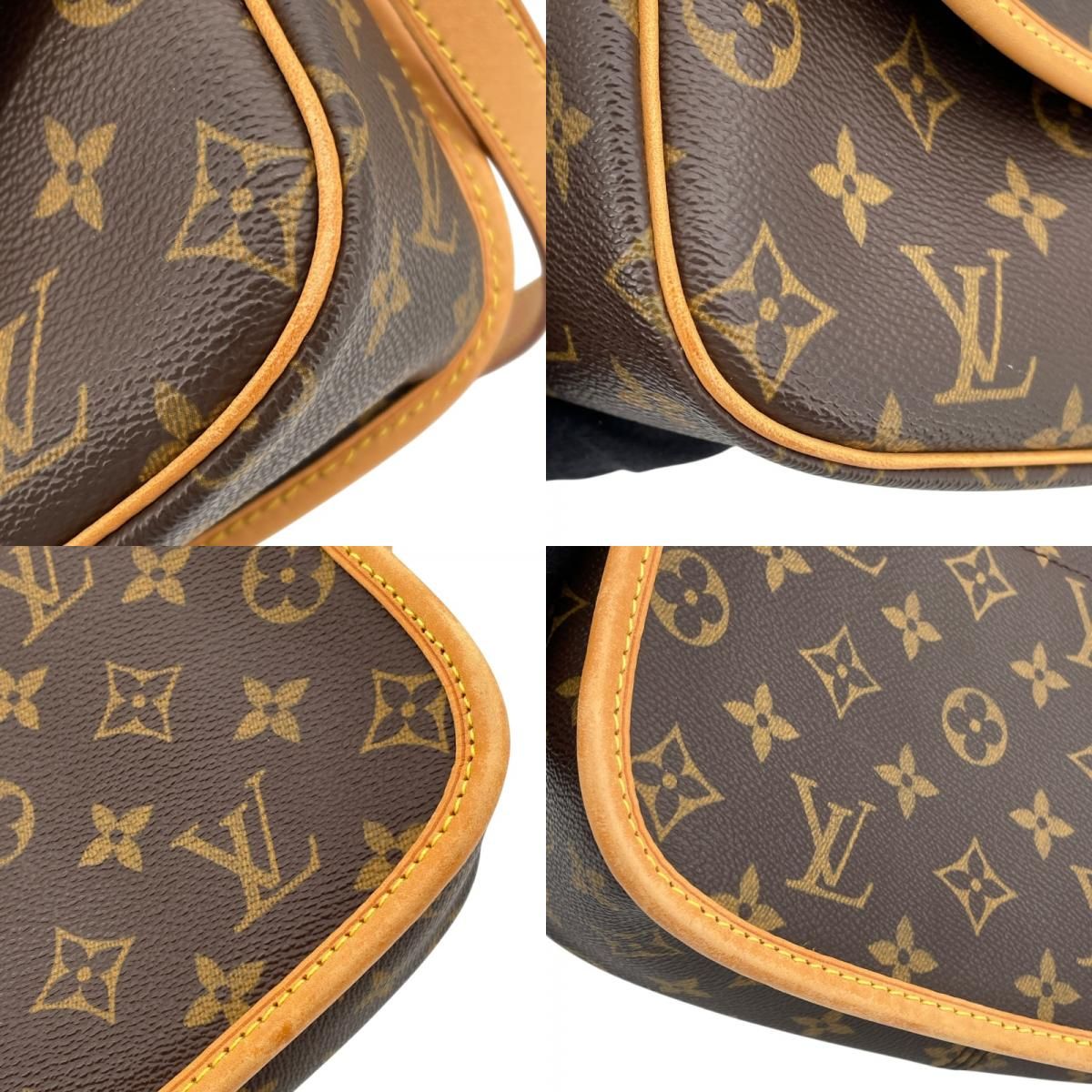 Louis Vuitton Monogram Saloniere Shoulder Bag - Brown