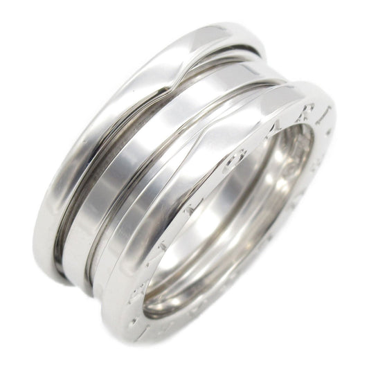 BVLGARI B-zero1 3-Band Ring in K18 White Gold - Timeless Elegance