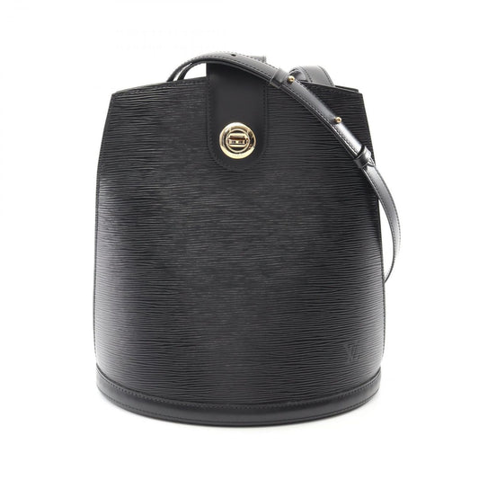 Louis Vuitton Cluny Epi Noir Shoulder Bag - Timeless Elegance