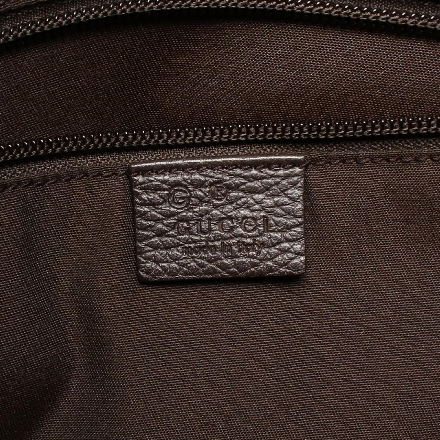 GUCCI GG Canvas Leather Shoulder Bag - Timeless Elegance