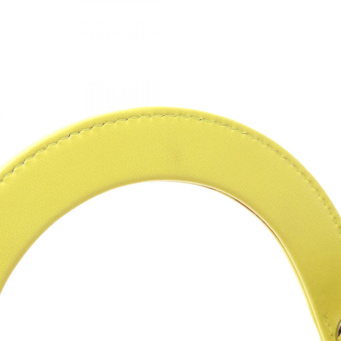 Dior Lady Dior Neon Yellow Leather Handbag - Timeless Elegance