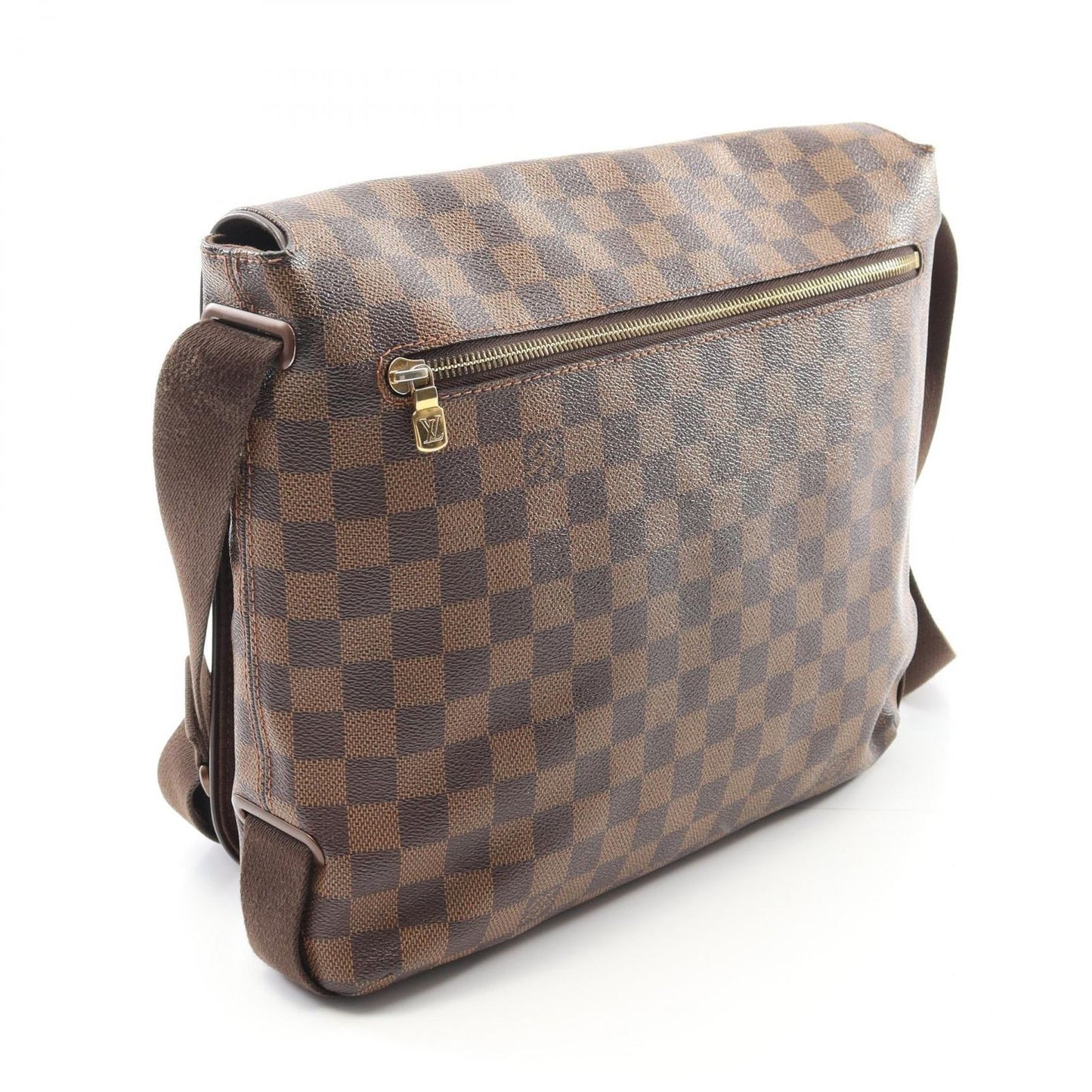 Louis Vuitton Brooklyn MM Damier Ebene Shoulder Bag - Timeless Elegance