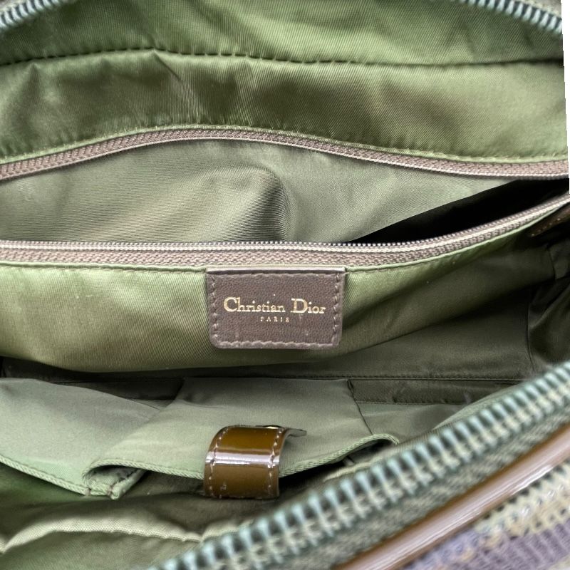 Christian Dior Camouflage Suede Leather Boston Bag - Exclusive Design