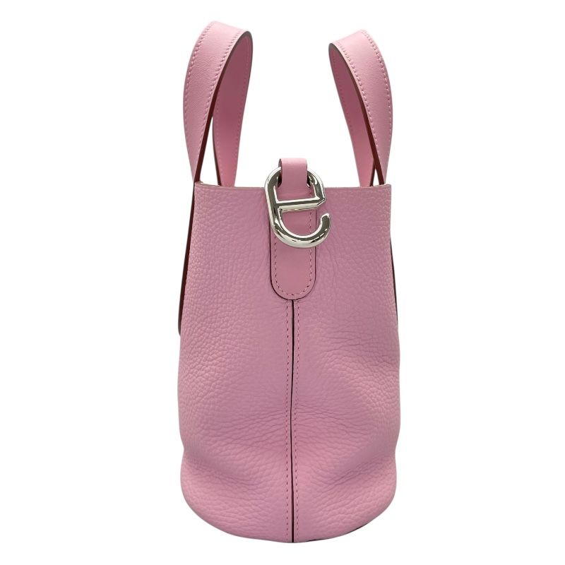 HERMES In The Loop 18 Handbag in Mauve Silvestre with Silver Hardware