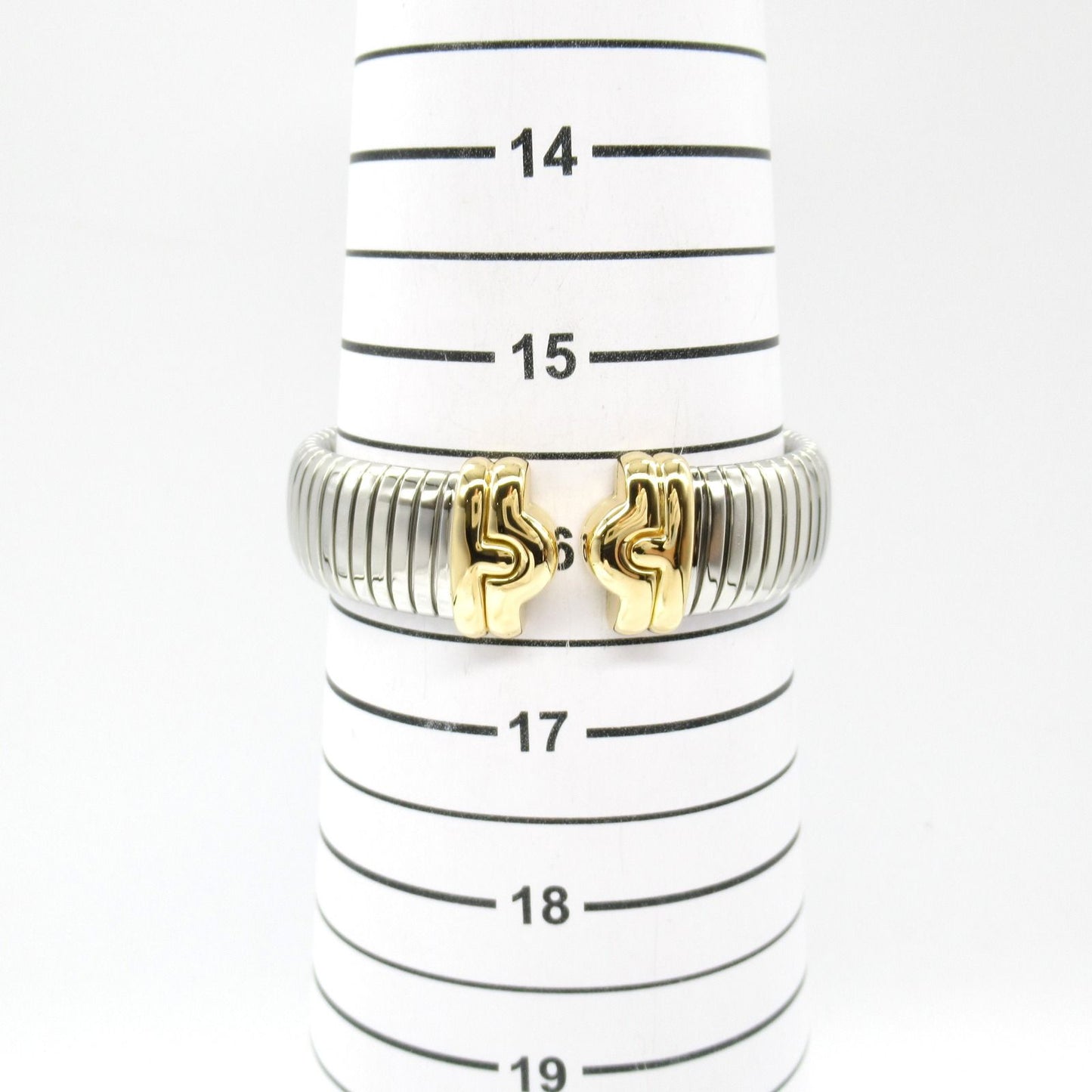 BVLGARI Parentesi Bvlgari Bracelet in K18 Yellow Gold & Stainless Steel