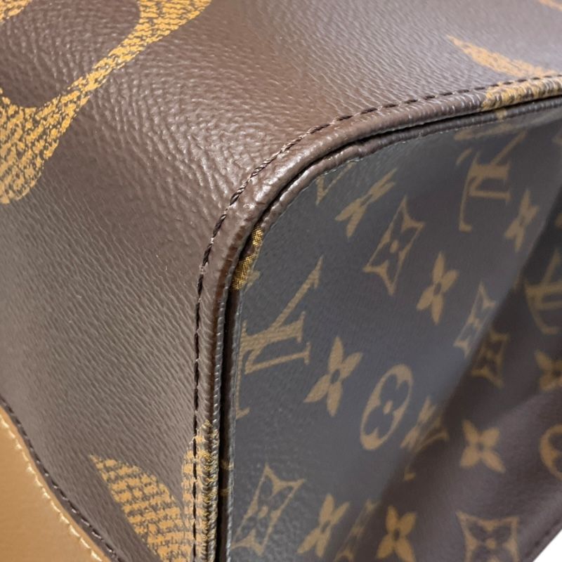Louis Vuitton OnTheGo GM Monogram Giant Reverse Tote Bag - Brown