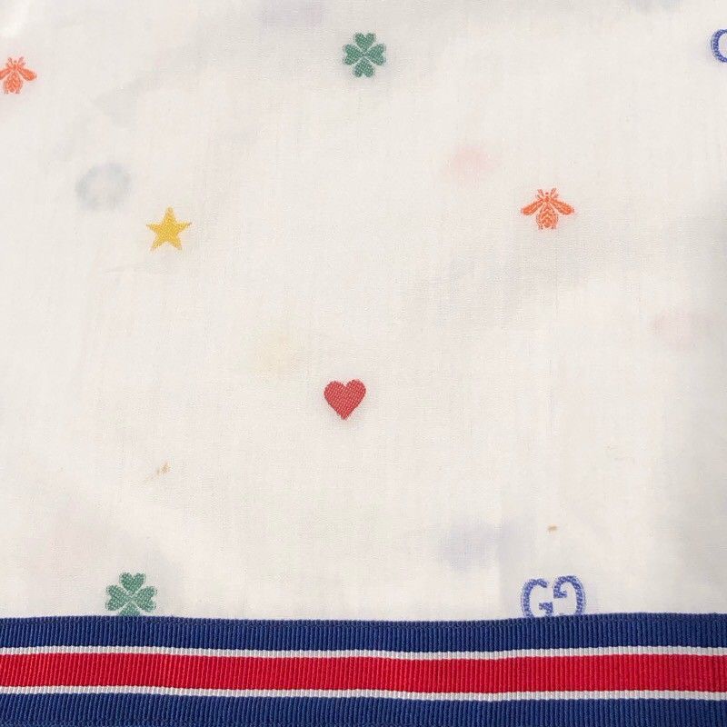 GUCCI Cotton Bowling Shirt - Iconic Pattern, Size 50