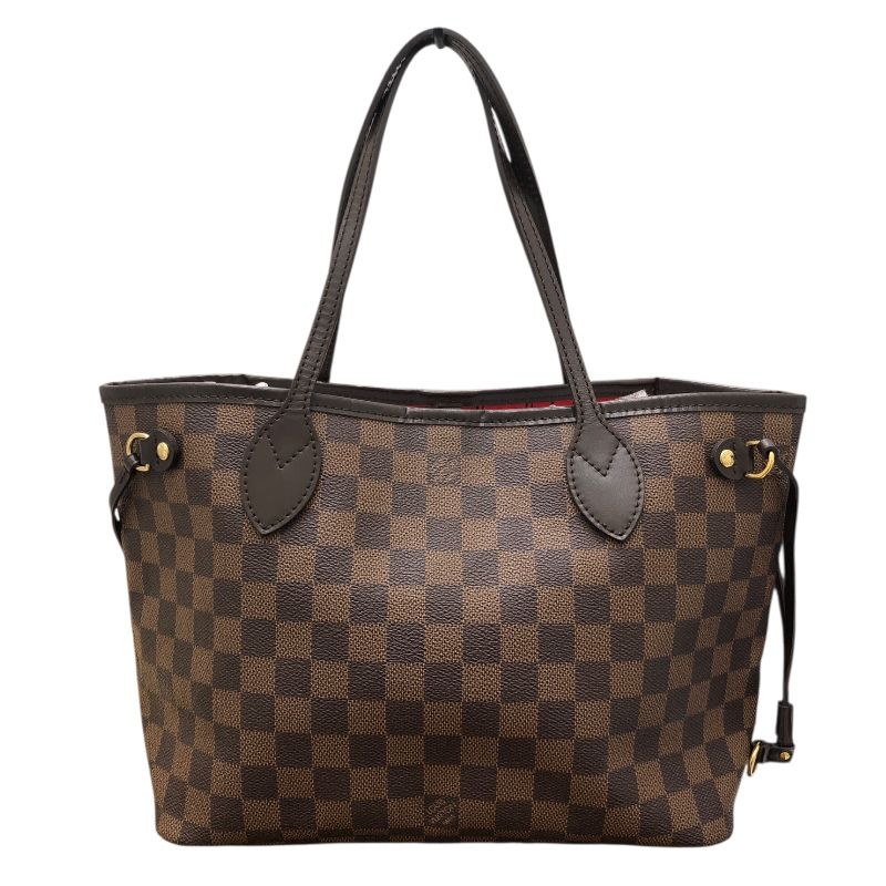 Louis Vuitton Neverfull PM Brown Damier Tote Bag - Timeless Elegance
