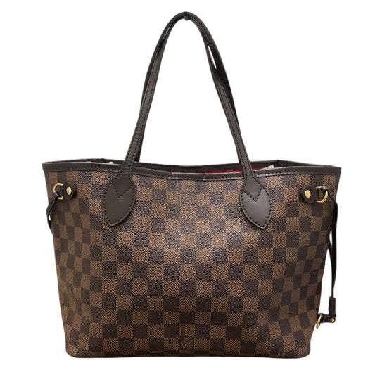 Louis Vuitton Neverfull PM Brown Damier Tote Bag - Timeless Elegance