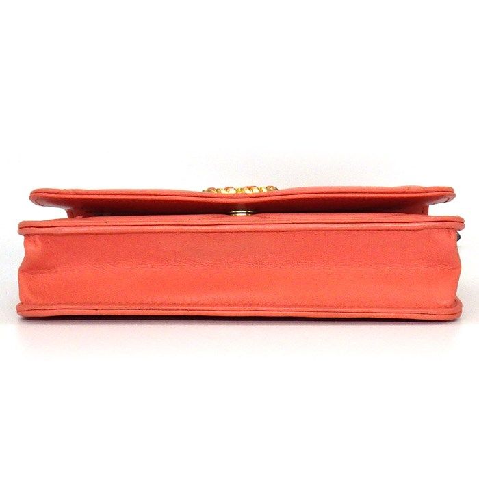 CHANEL 19 Chain Wallet AP0957 - Pink Lambskin - 2021 Edition