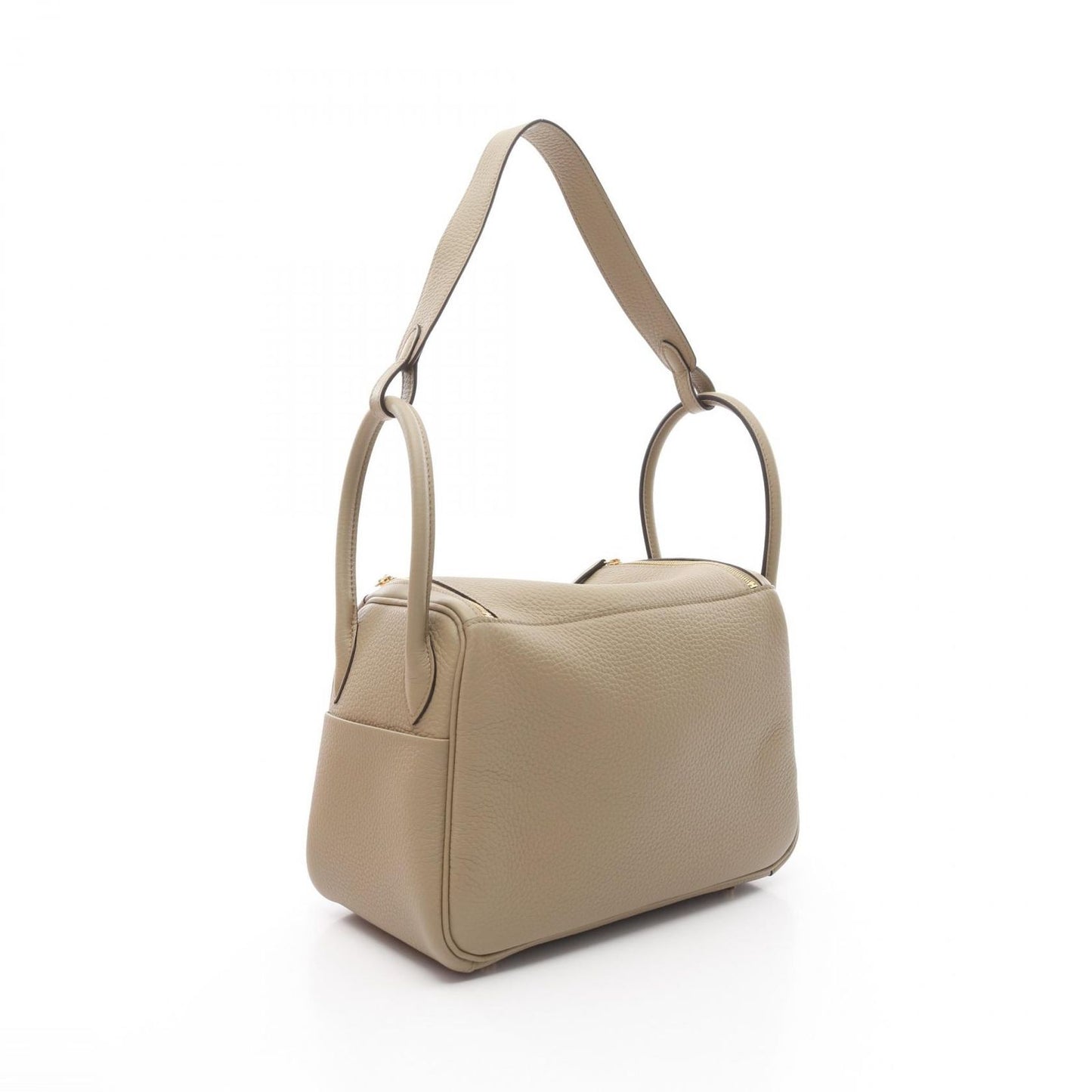 HERMES Lindy 26 Beige Marfa Shoulder Bag - Unused Luxury