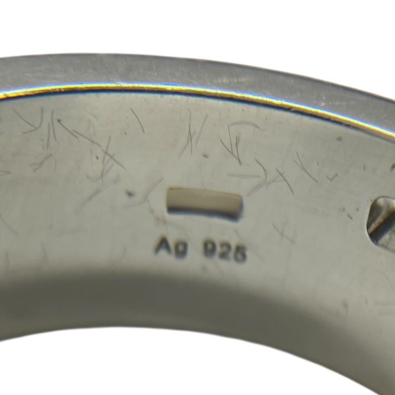 GUCCI G Ring 925 Silver - Exquisite Men's Jewelry